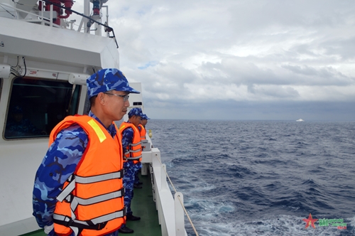 Kết thúc tốt đẹp chuyến tuần tra liên hợp giữa Cảnh sát biển hai nước Việt Nam và Trung Quốc